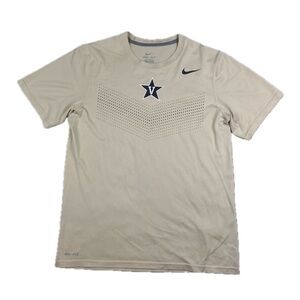 Nike Men's Tan Short Sleeve Tee